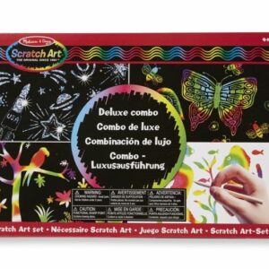 Melissa & Doug - Творчески комплект - Скреч арт - 4 х 4