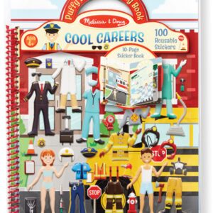 Melissa & Doug - Книжка със стикери за многократна употреба - Професии