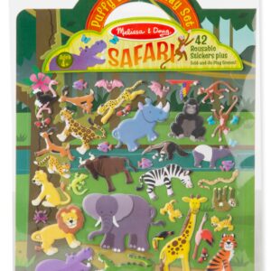 Melissa & Doug - Книжка със стикери за многократна употреба - Сафари