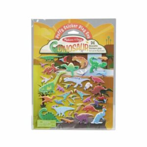 Melissa & Doug - Меки стикери за многократна употреба - Динозаври