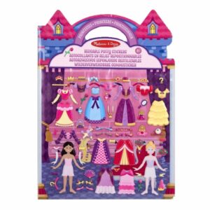 Melissa & Doug - Меки стикери за многократна употреба - Принцеси