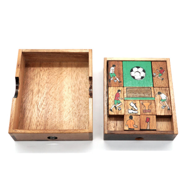 3D wooden puzzle Football8
