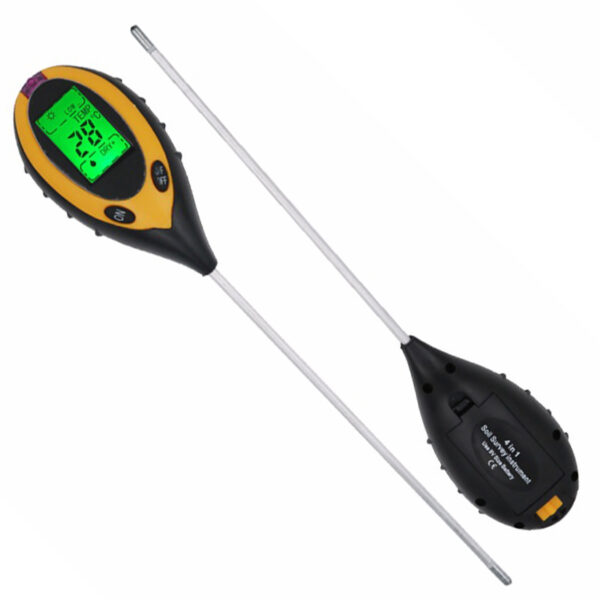 Уред за измерване на влажност температура светлина и PH на почвата 10