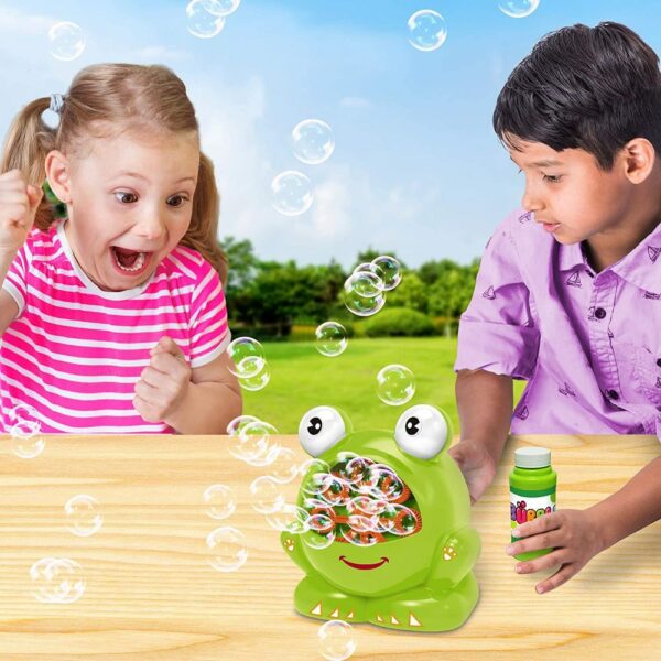 детска играчка за сапунени балончета жаба 2