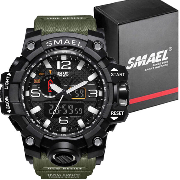 Спортен часовник SMAEL 1545 Green